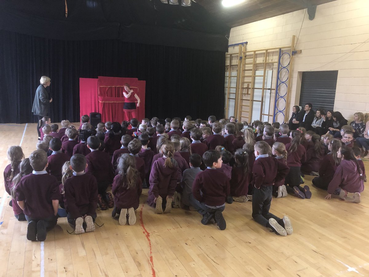 Puppet Workshop for junior classes with puppeteer Carmel Balfe organized by Deputy Principal Mairead Murphy